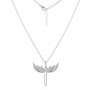 Ezüst nyaklánc Angel Wings