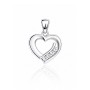 Ezüst medal Heart Line