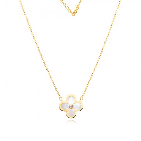 Arany karkötő Clover