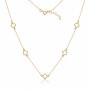 Arany nyaklánc Velora Clover