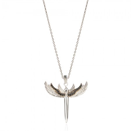 Ezüst nyaklánc Angel Wings