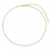 Ezüst choker White tennis Ezüst choker White tennis