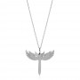 Ezüst nyaklánc Angel Wings