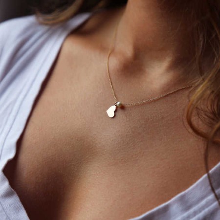 Ezüst nyaklánc Love Pearl Ezüst nyaklánc Love Pearl