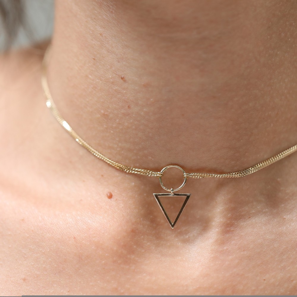 Ezüst nyaklánc Triangle Ezüst nyaklánc Triangle