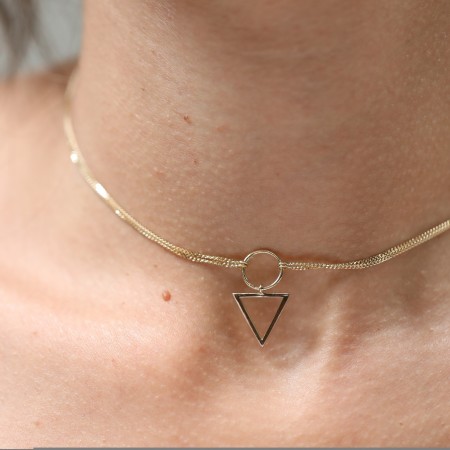 Ezüst nyaklánc Triangle Ezüst nyaklánc Triangle