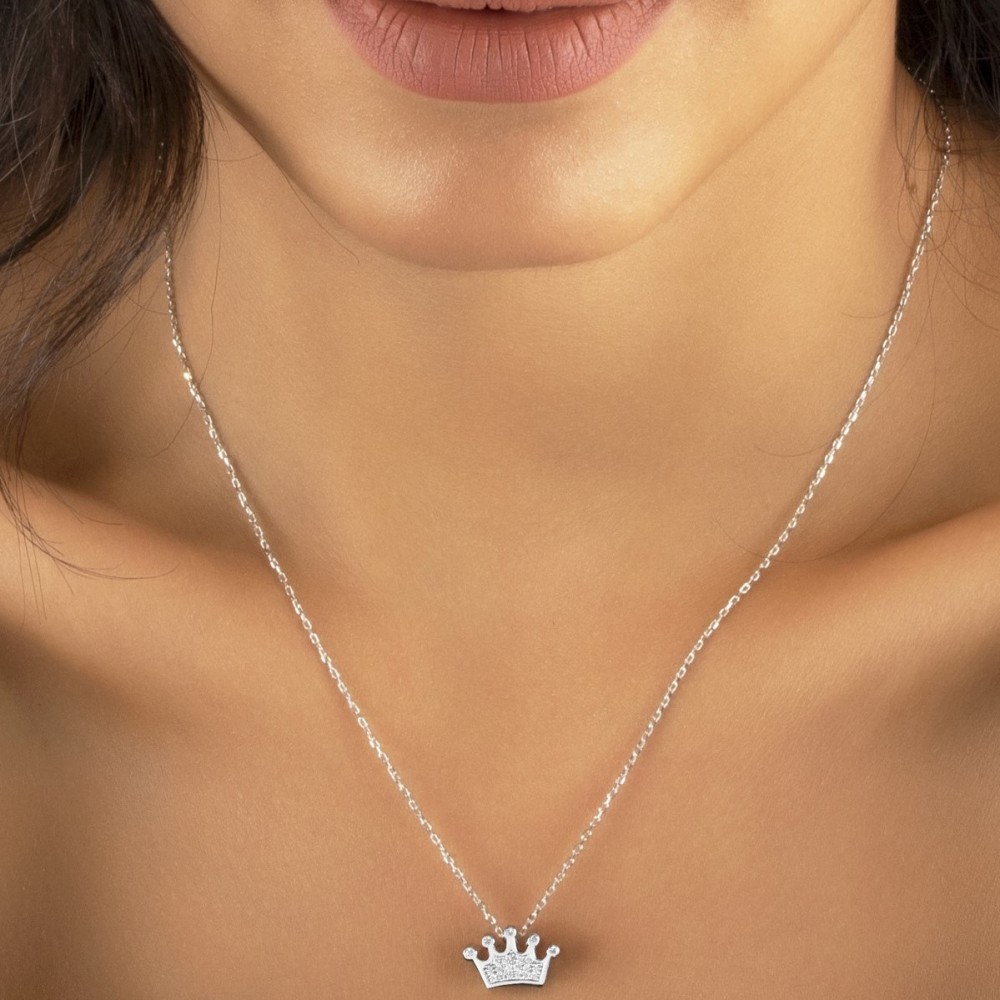 Ezüst nyaklánc Crown Ezüst nyaklánc Crown
