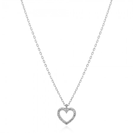 Ezüst nyaklánc Heart