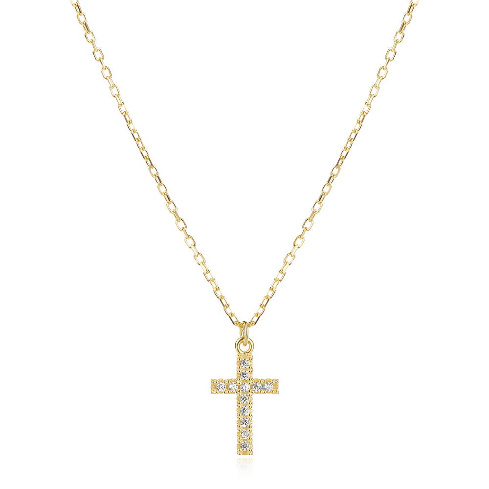 Ezüst nyaklánc Cross