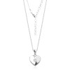 Ezüst nyaklánc Heart Photo Locket