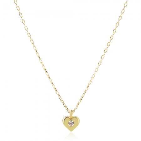 Ezüst nyaklánc Mini Heart One