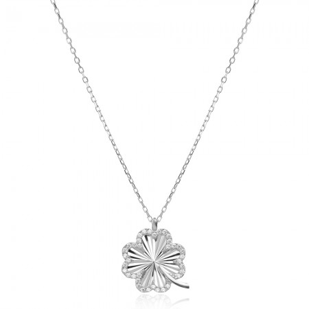 Ezüst nyaklánc Shining Clover