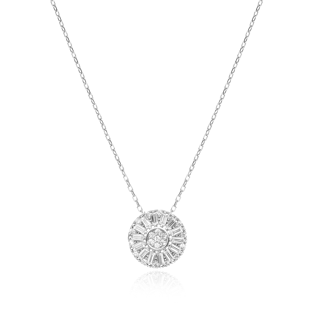 Ezüst nyaklánc Luxury Circle