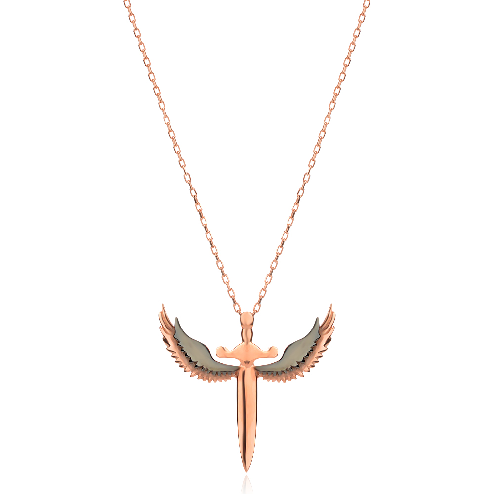 Ezüst nyaklánc Angel Wings