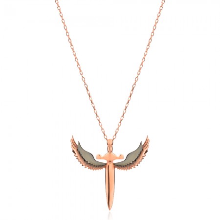 Ezüst nyaklánc Angel Wings