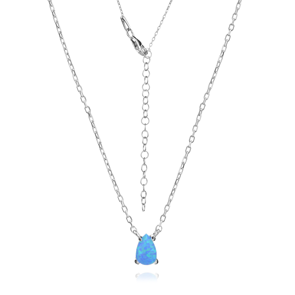 Ezüst nyaklánc Opal Ezüst nyaklánc Opal