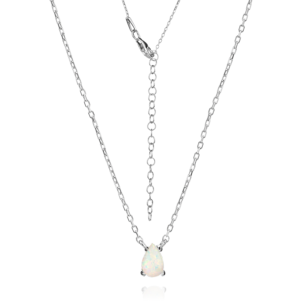 Ezüst nyaklánc Opal Ezüst nyaklánc Opal