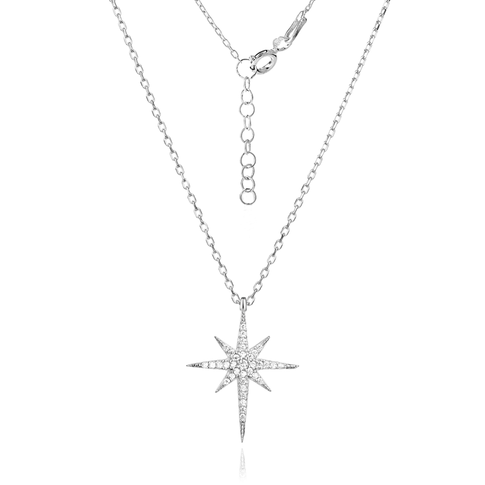 Ezüst Nyaklánc Polar Star Ezüst Nyaklánc Polar Star