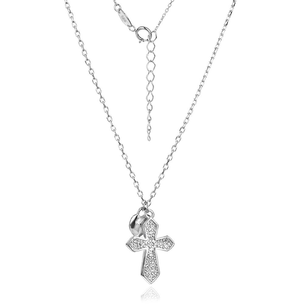 Ezüst Nyaklánc Cross Ezüst Nyaklánc Cross