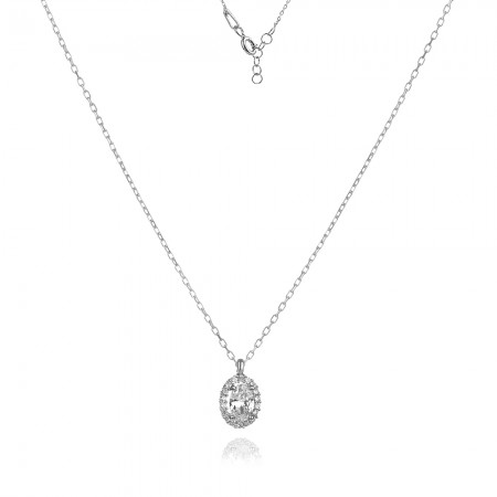 Solitaire Elegance ezüst nyaklánc