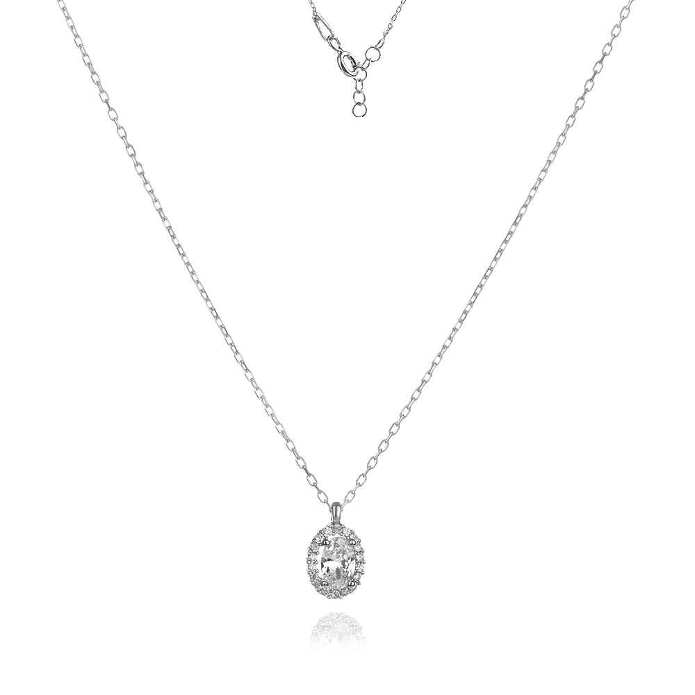Solitaire Elegance ezüst nyaklánc Solitaire Elegance ezüst nyaklánc