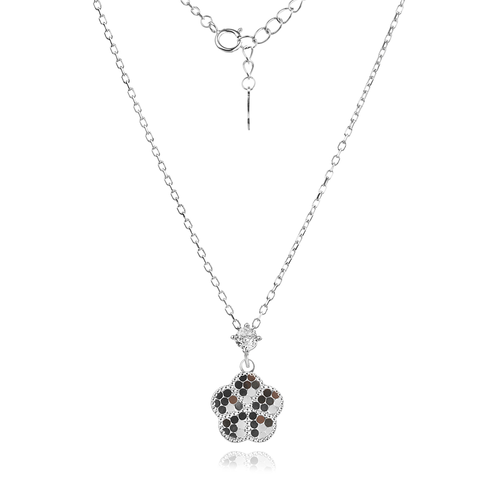 Ezüst Nyaklánc Diamond Clover Ezüst Nyaklánc Diamond Clover