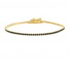 Thin Gemstone Tennis Bracelet Thin Gemstone Tennis Bracelet