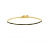 Thin Gemstone Tennis Bracelet Thin Gemstone Tennis Bracelet