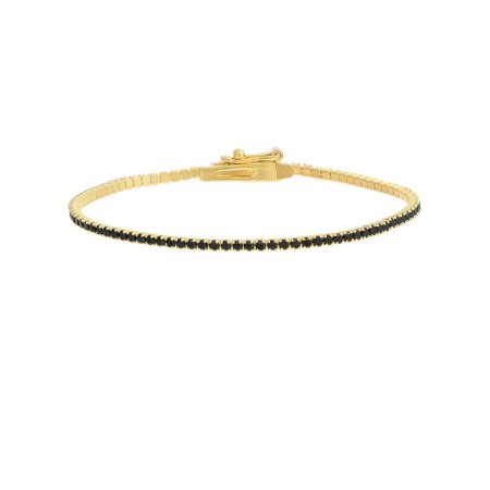 Thin Gemstone Tennis Bracelet Thin Gemstone Tennis Bracelet