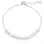 Ezüst karkötő Loria