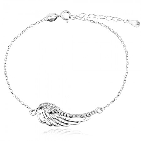 Ezüst Karkötő Angel Wing