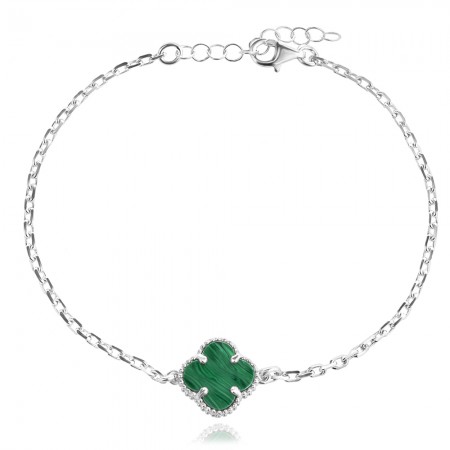 Ezüst karkötő One Clover Ezüst karkötő One Clover