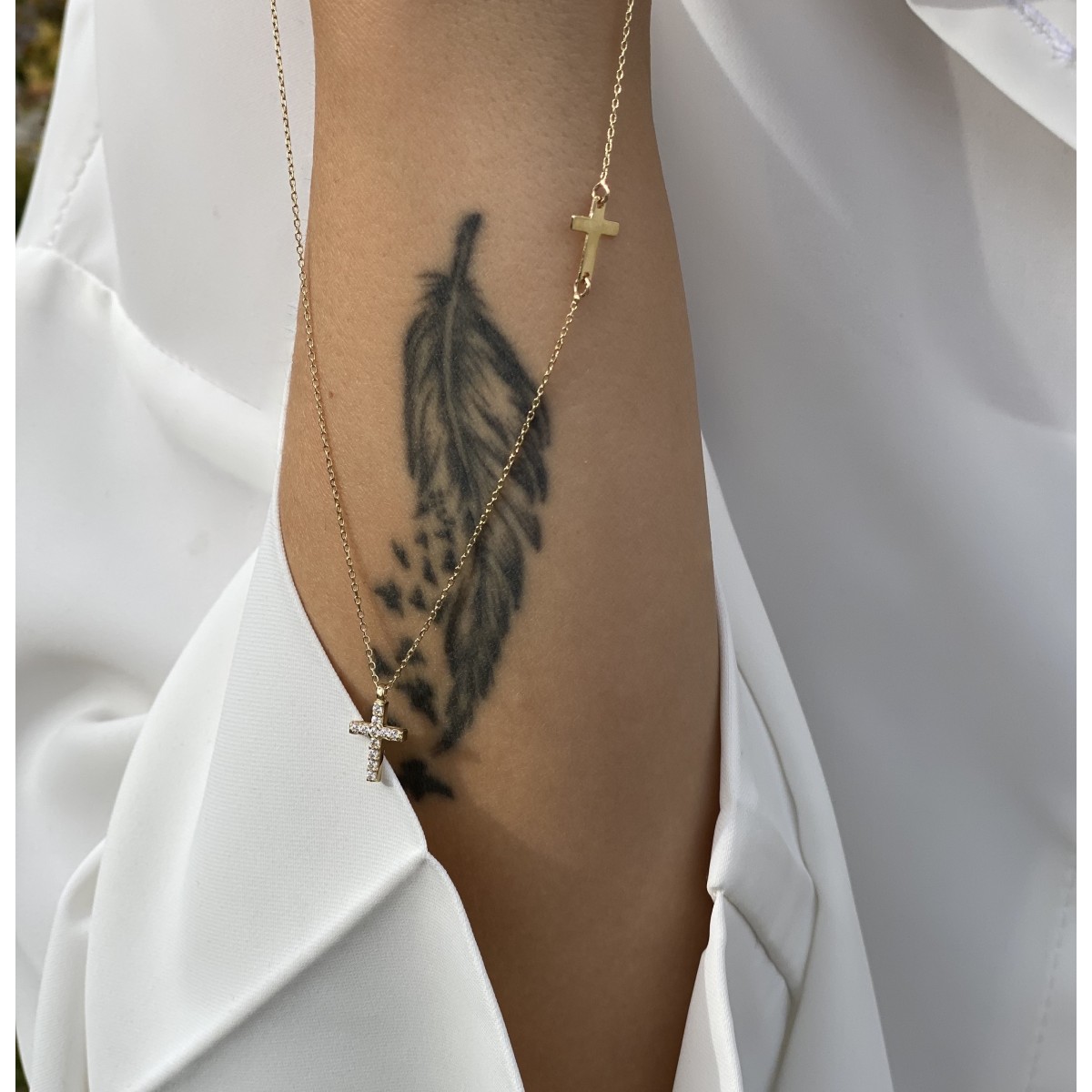Arany nyaklánc Faith Arany nyaklánc Faith