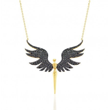 Arany nyaklánc Phoenix Black Arany nyaklánc Phoenix Black
