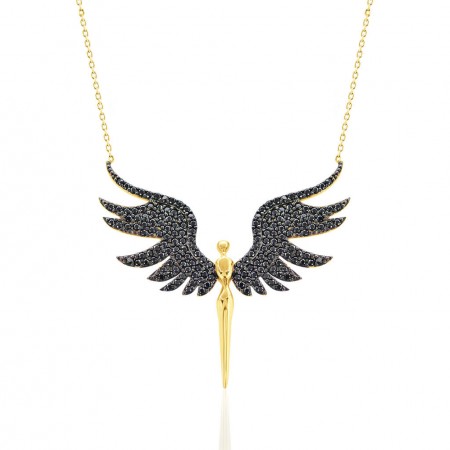 Arany nyaklánc Phoenix Black Arany nyaklánc Phoenix Black