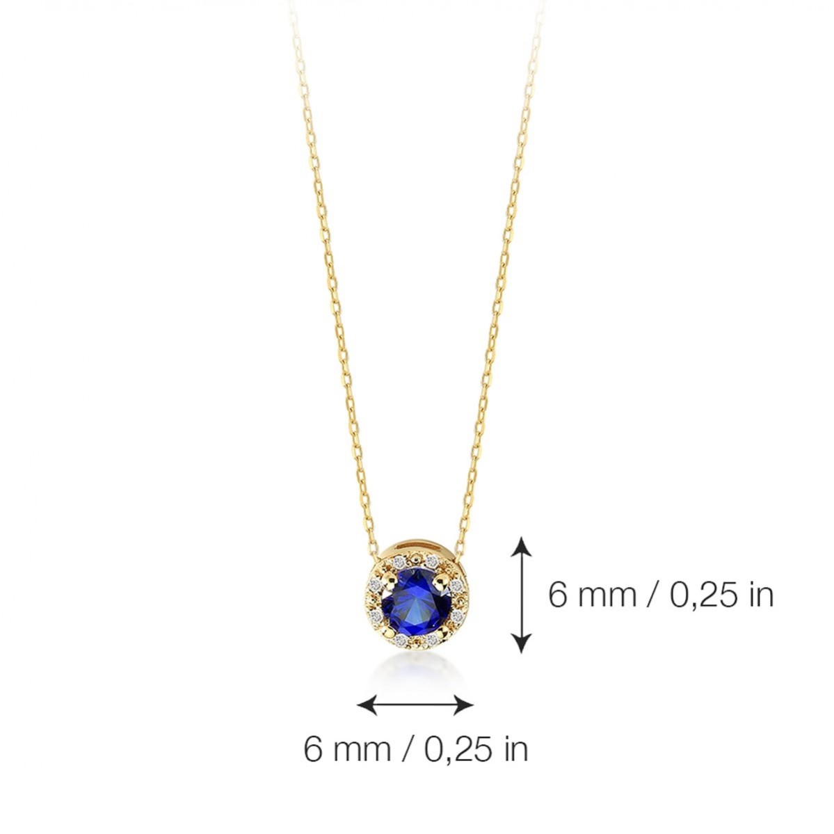 Arany nyaklánc Blue