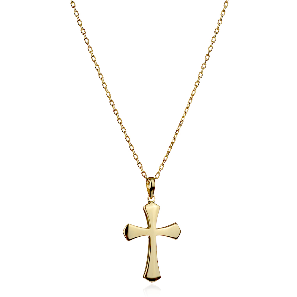 Arany Faith Cross nyaklánc