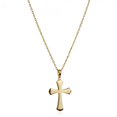 Arany Faith Cross nyaklánc