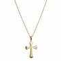 Arany Faith Cross nyaklánc