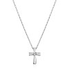 Arany nyaklánc Mini Cross Stone