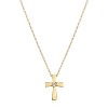 Arany nyaklánc Mini Cross Stone