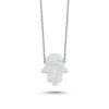 Arany nyaklánc Hamsa Opal Arany nyaklánc Hamsa Opal