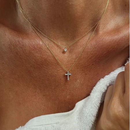 Arany nyaklánc Bless my cross