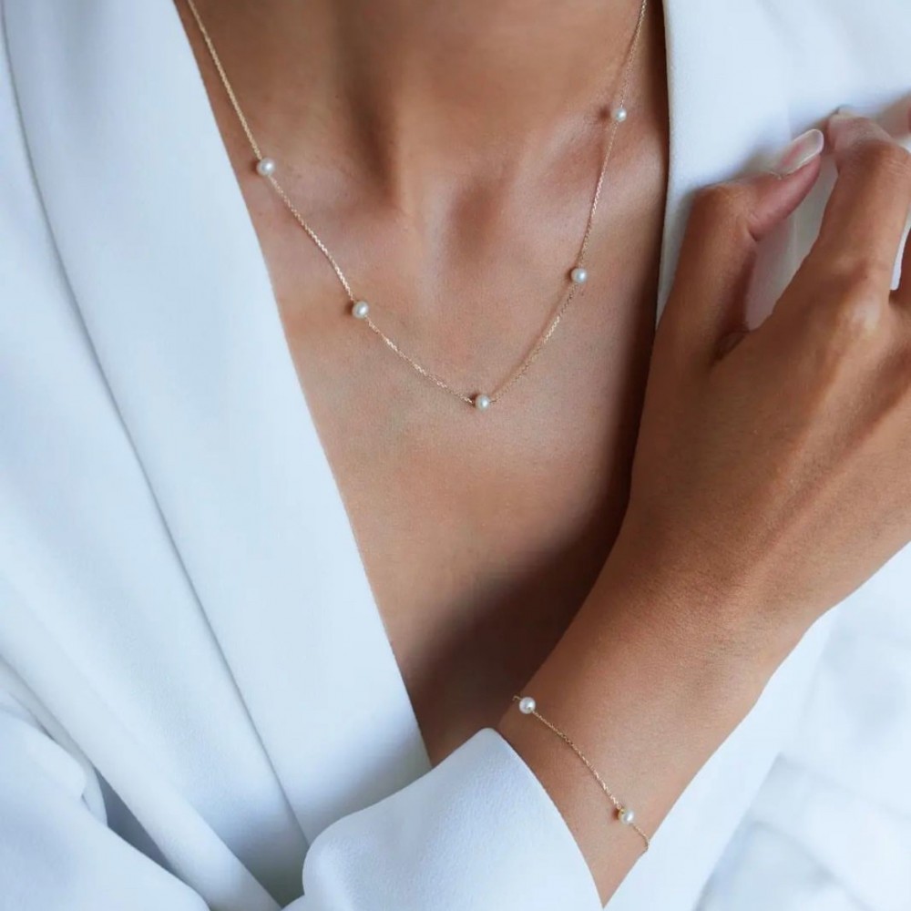 Arany nyaklánc Pearls Arany nyaklánc Pearls