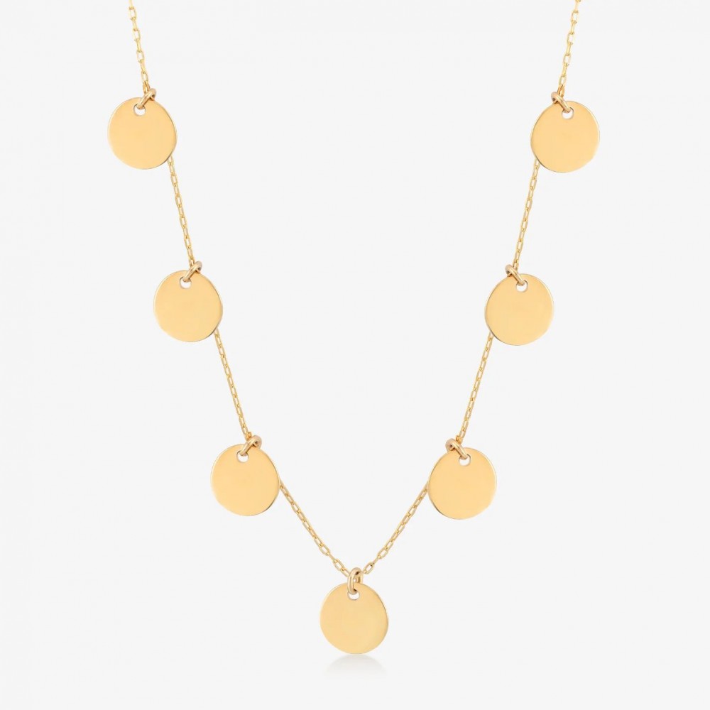 Arany nyaklánc Circles Arany nyaklánc Circles
