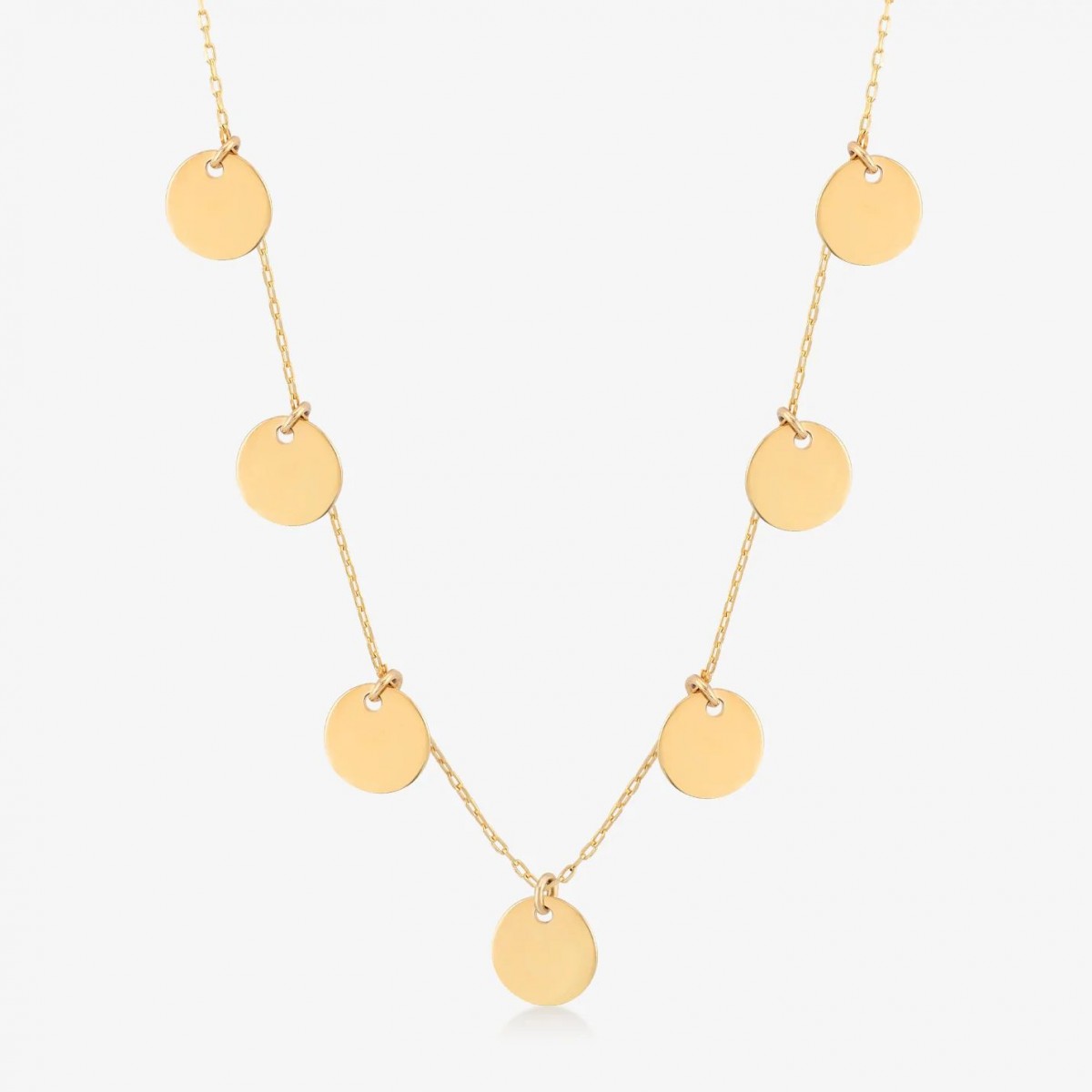 Arany nyaklánc Circles Arany nyaklánc Circles