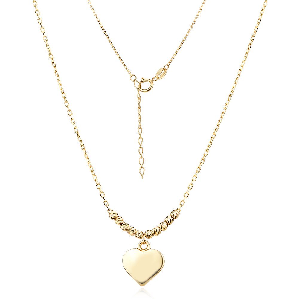 Arany nyaklánc Heart