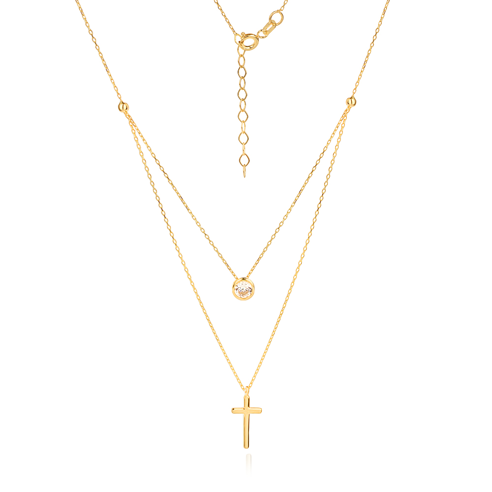 Arany nyaklánc Cross Arany nyaklánc Cross