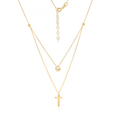 Arany nyaklánc Cross