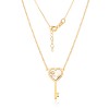 Arany nyaklánc Key Love Arany nyaklánc Key Love
